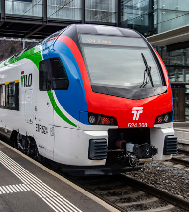 Treno TILO in stazione